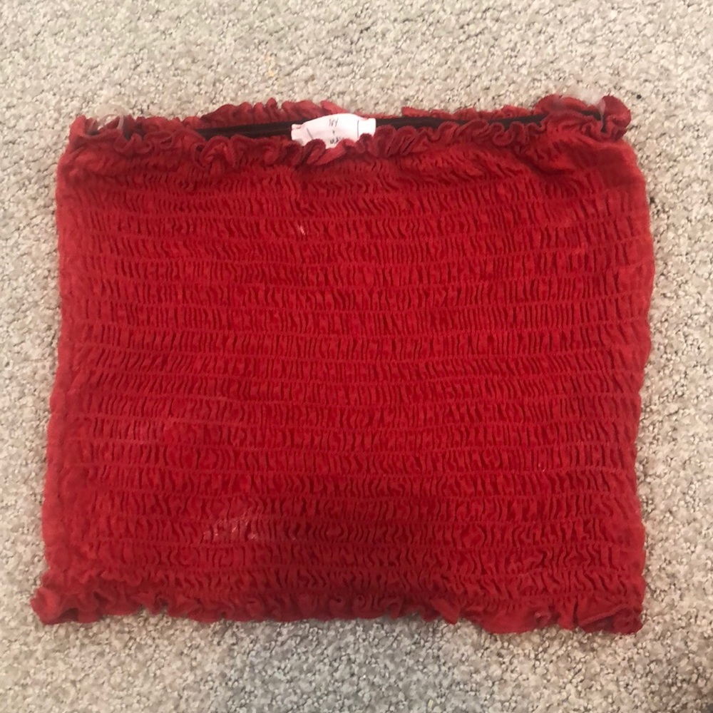 Tillys Red Tube Top